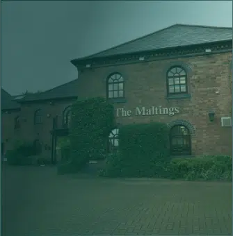 Picture of the outside of the Maltings