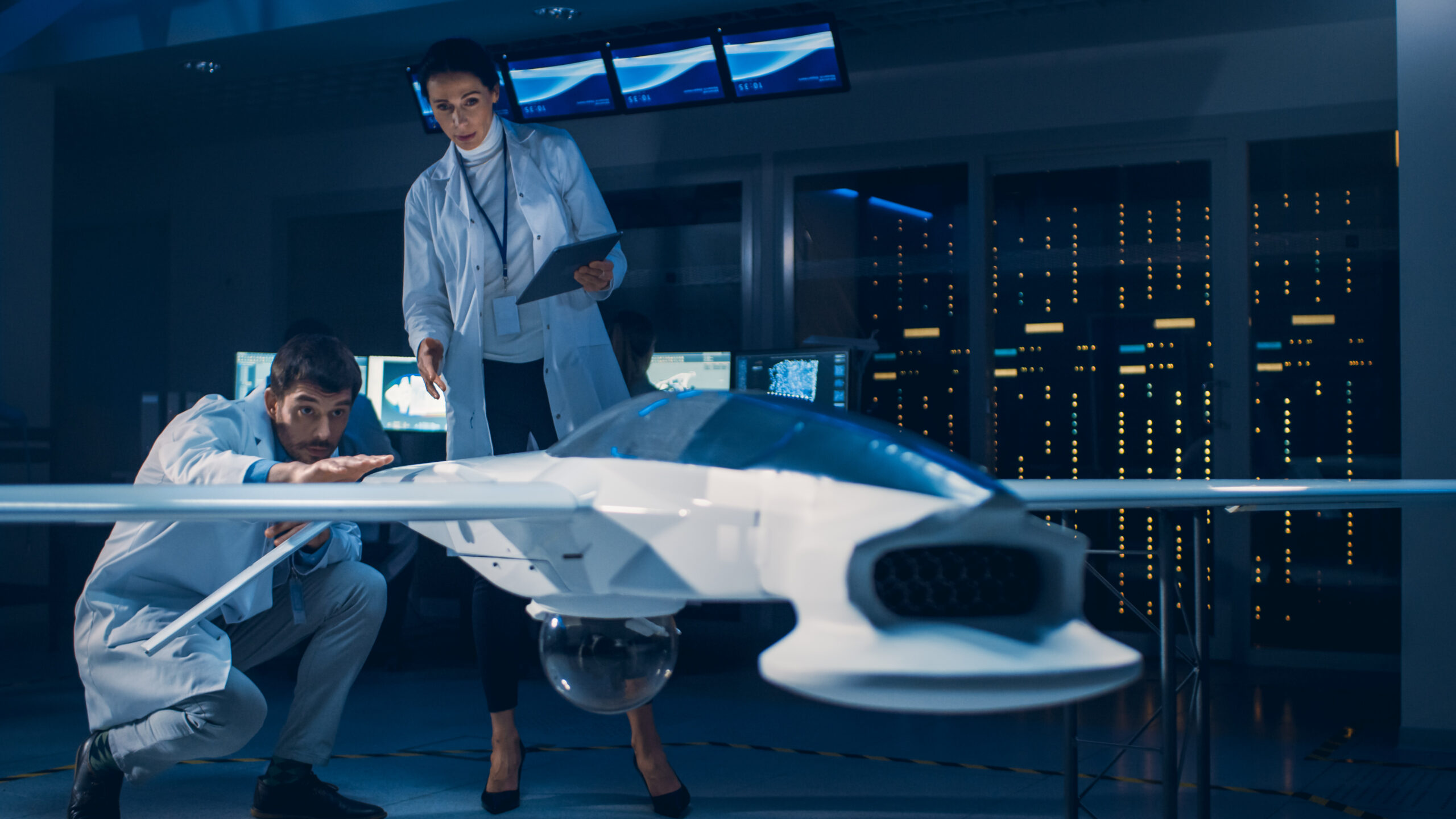 Meeting of Aerospace Engineers Working On Unmanned Aerial Vehicle / Drone Prototype
