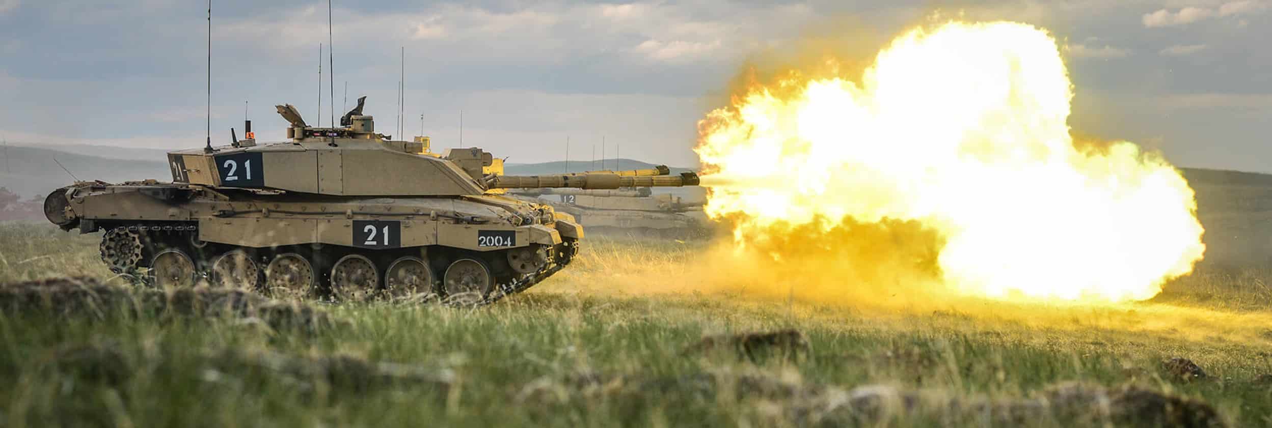 Horstman 4 Horstman Defence Systems tank image with flames