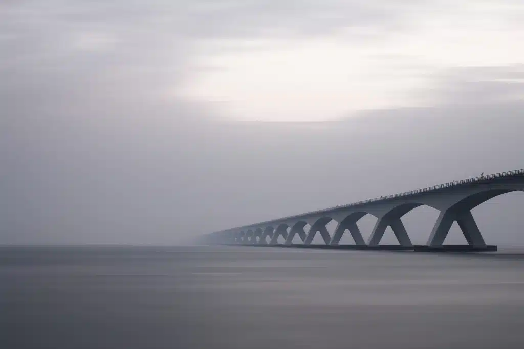 Image of an arched bridge