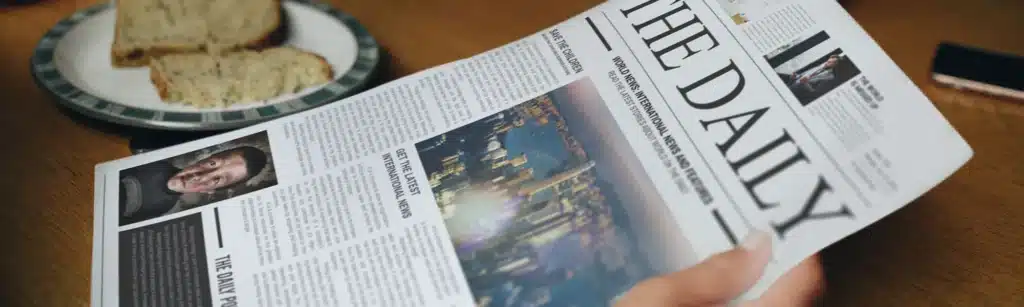 Image of a newspaper