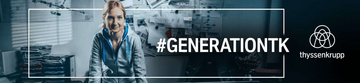 thyssenkrupp 1 Generation TK female engineer