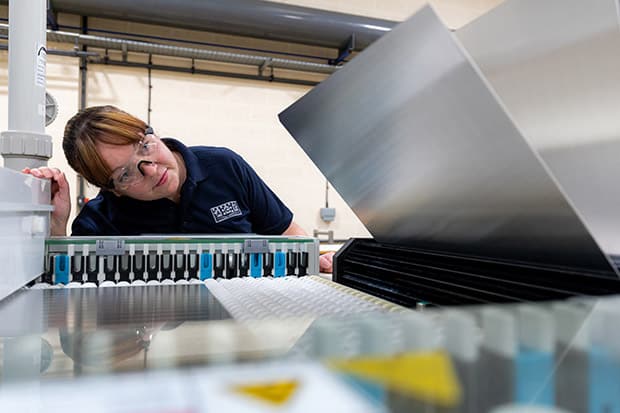 metal-etching Advanced Chemical Etching (ACE) photography at their HQ located in Telford. Picture by Shaun Fellows / Shine Pix Ltd