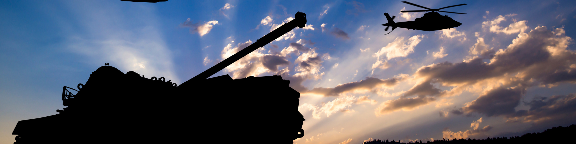 tank and helicopter 