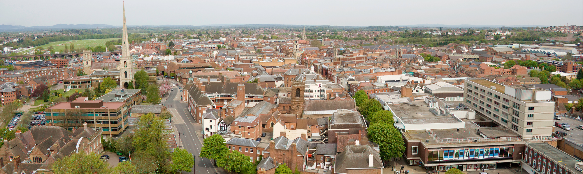 Worcester city centre