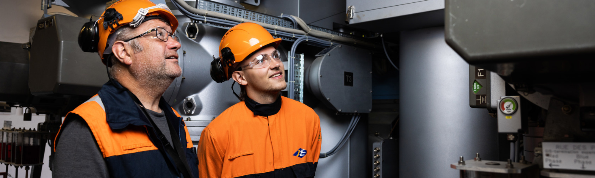 Engineers at Jersey Electricity