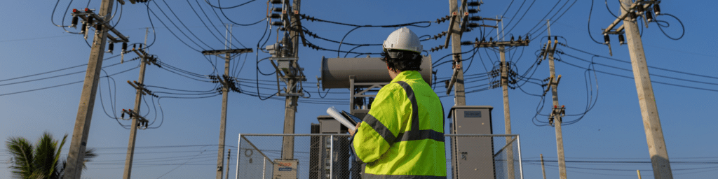 SAP in front of substation