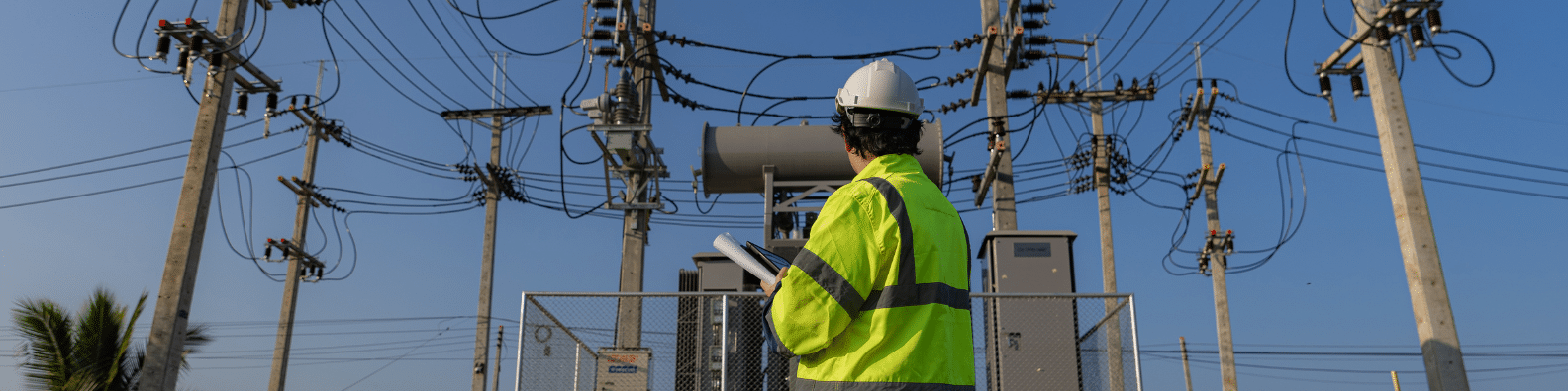 SAP in front of substation