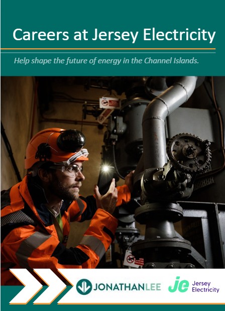 Renewable energy careers at Jersey Electricity front cover