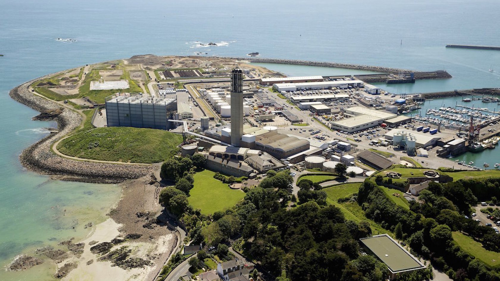 La Collette Power Station Jersey