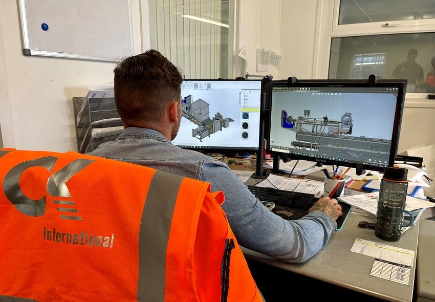 CK Lyndex Cad station
