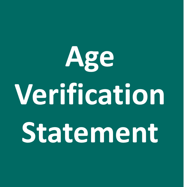 Age Verification Statement