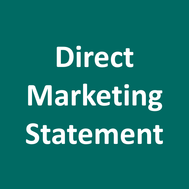 Direct Marketing Statement