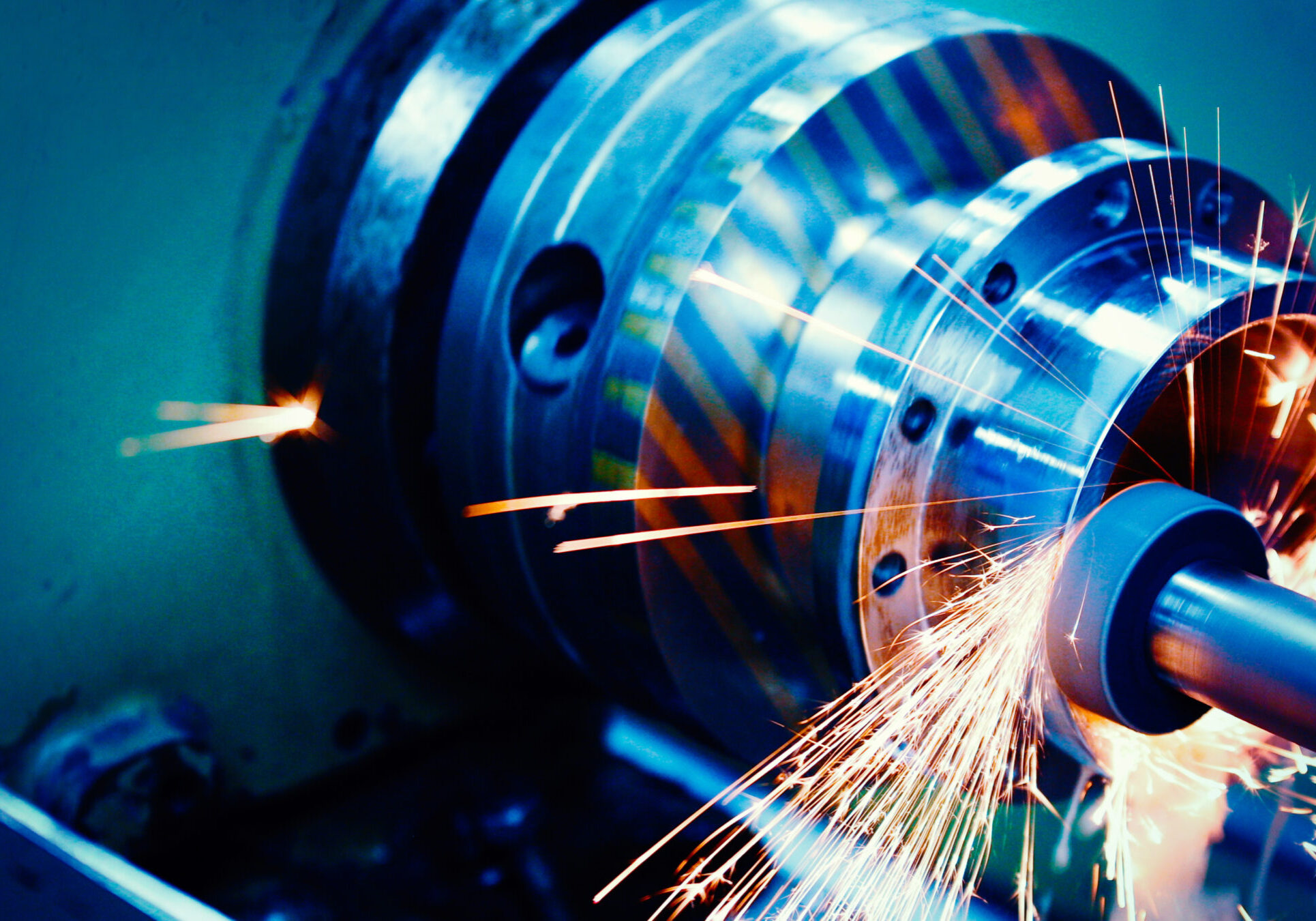 Machine,Tool,In,Metal,Factory,With,Drilling,Cnc,Machines Metals machine tool cutting for Jonathan Lee Recruitment metals sector page image
