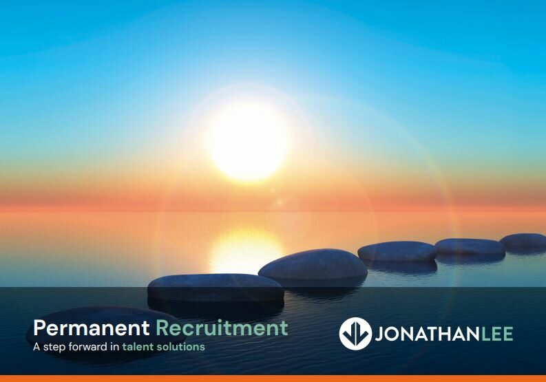 Permanent Brochure Cover Jonathan Lee Permanent recruitment brochure cover