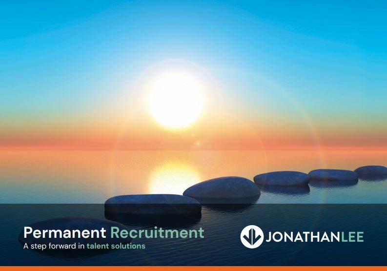 Jonathan Lee Permanent recruitment brochure cover