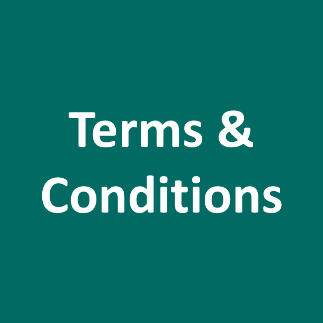 Terms and Conditions link